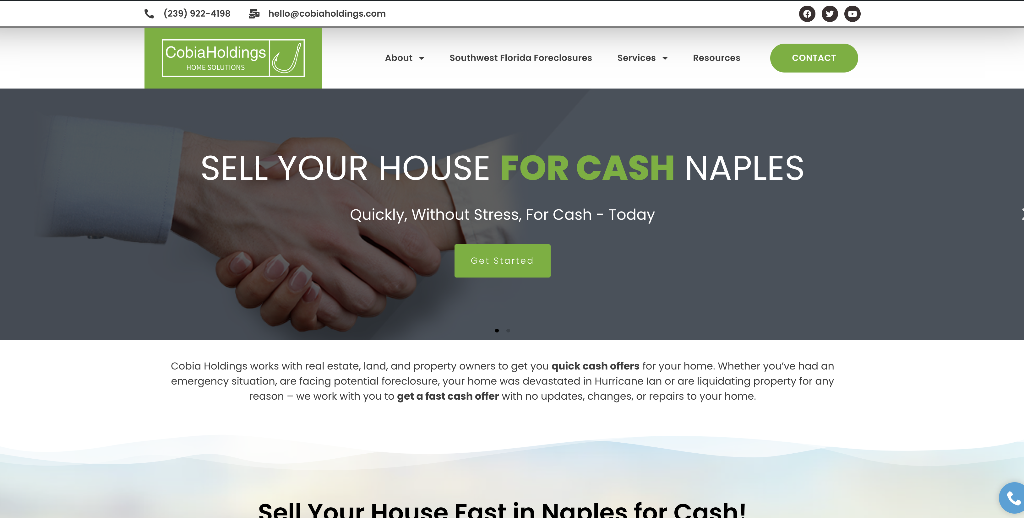 Sell House Fast Fort Myers - Cobia Holdings